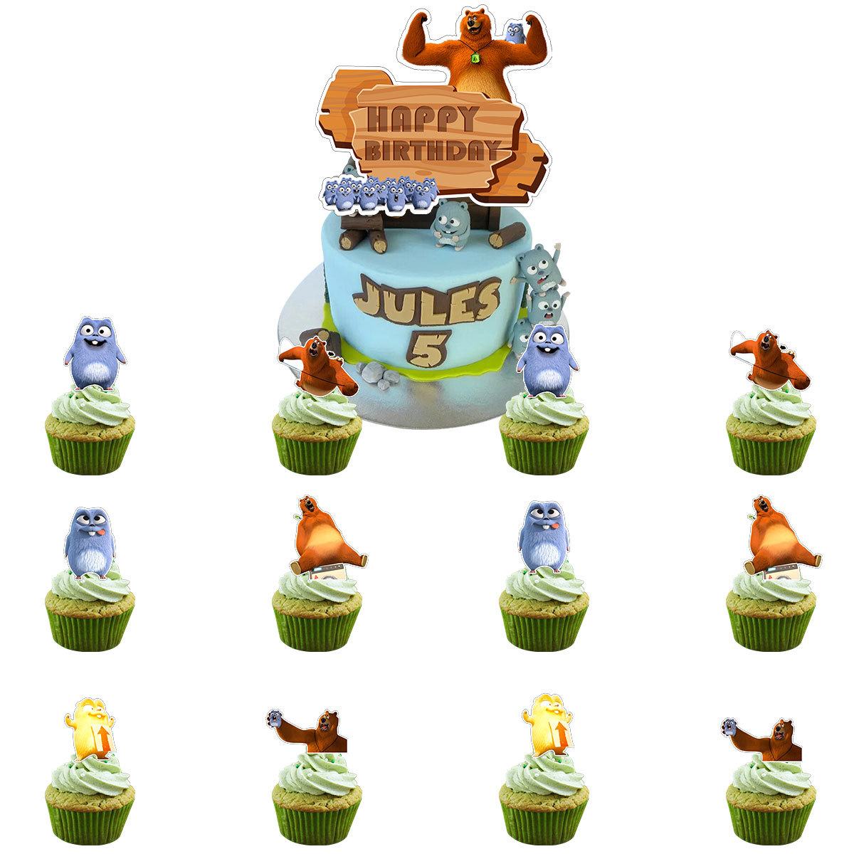 Grizzy And The Lemmings Theme  - Banner Kids Toys บทวิจารณ์และราคา