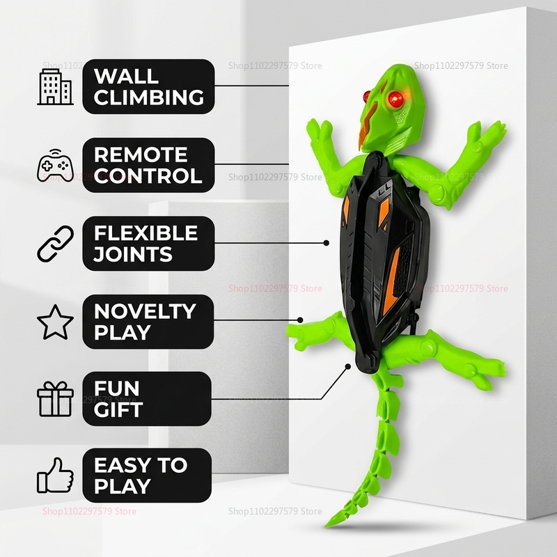 Smart Wall Climbing Lizard Toy - Kids Toys Now บทวิจารณ์และราคา